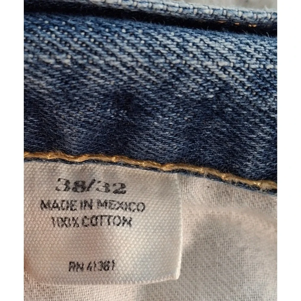 Polo Ralph Lauren Classic 867 Jeans Mens 38x32* (Fits 38x30) Blue Denim Straight